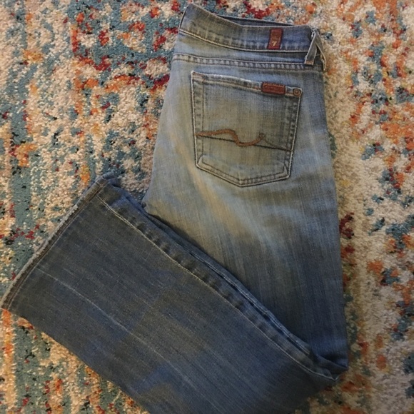 Seven for all mankind boot cut jeans - Picture 6 of 7